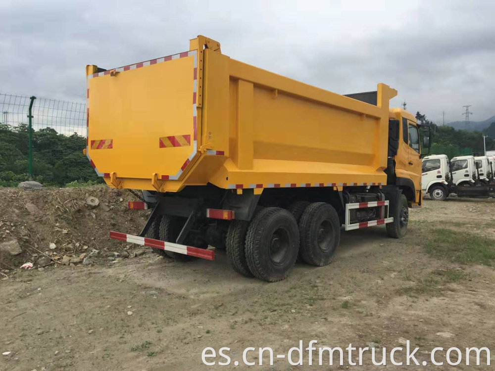 U shape cargo box dump truck (9)